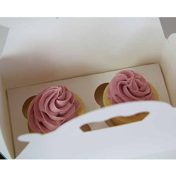 Cupcakes Einleger für Kuchenbox mit Tragegriff (10 x 18 cm)