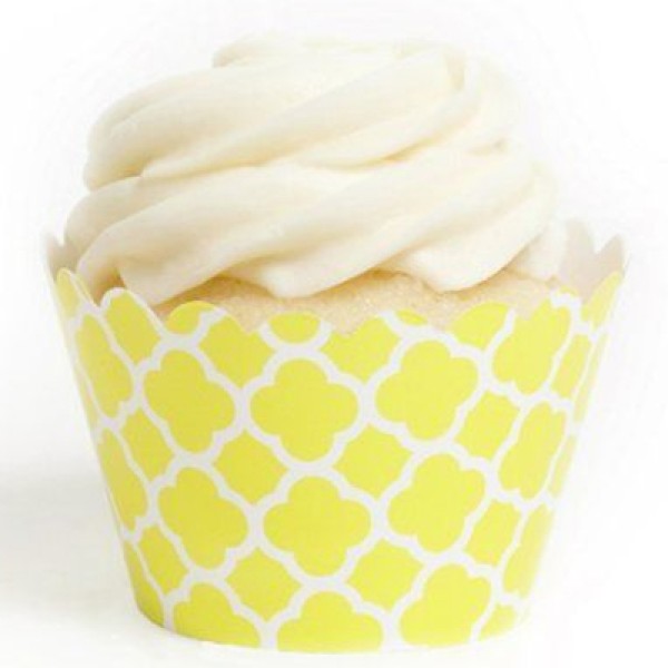 Cupcakes Wrapper "Gelb"