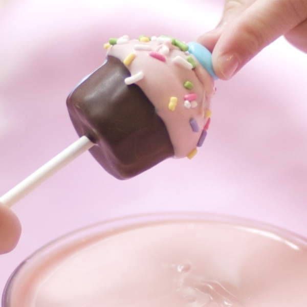 Backform Cake Pop Förmchen Silikon Lollipop Schokoladen Kuchen Süßigkeiten Form 