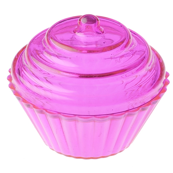 Mini Cupcake Halter, 4 Stk, rosa