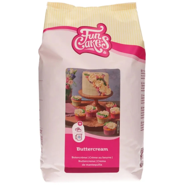 FunCakes Buttercreme Mischung  Cupcakes Frosting, 3,5 kg