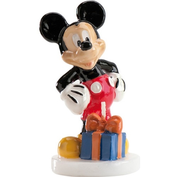 Geburtstagskerze, 'Mickey Mouse', ca. 15 cm
