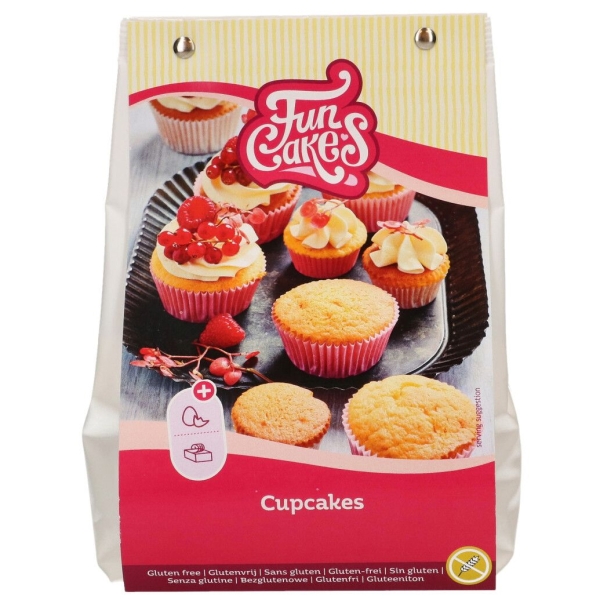 Glutenfreie Backmischung "Cupcakes", 500 g, FunCakes