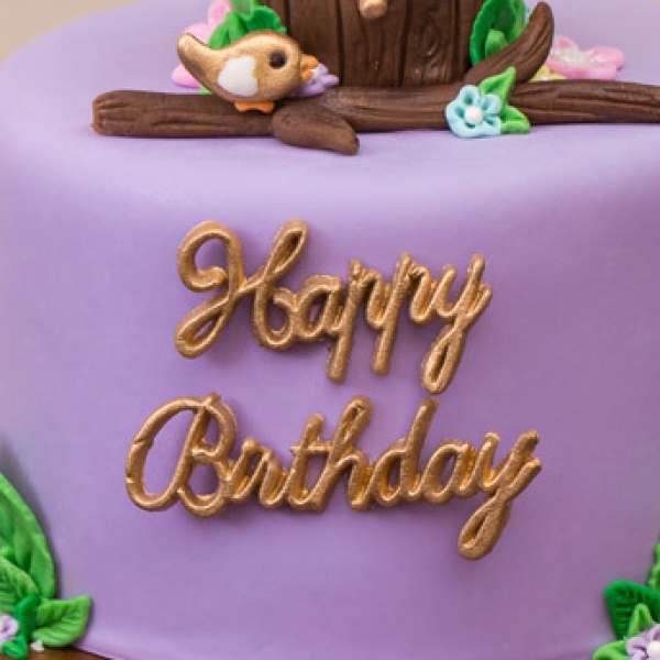 Katy Sue Fondantform "Happy Birthday"