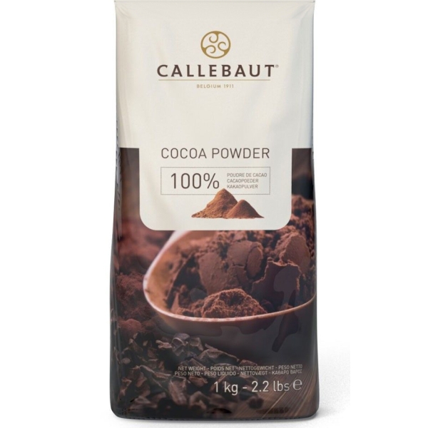 Callebaut Kakaopulver, Kakao 100%, 1 kg