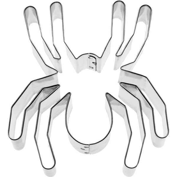 Plätzchen Ausstecher "Spinne", 9 cm, Edelstahl