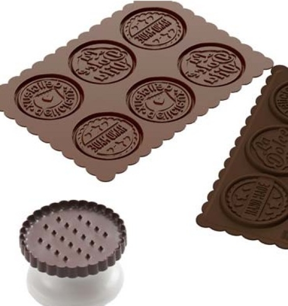 Silikomart Ausstecher & Schokoladenform Set "Sweets"
