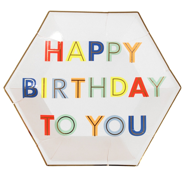Meri Meri Teller Happy Birthday