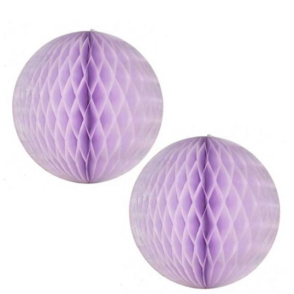 Wabenball-Set "Lavendel", 2 Mini-Wabenbälle, 7 cm