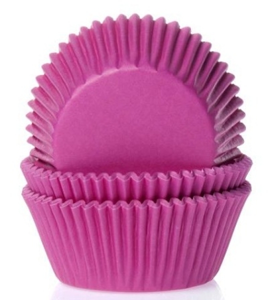 HoM Muffinförmchen, Hot pink, 50 Stck, 5,0 cm