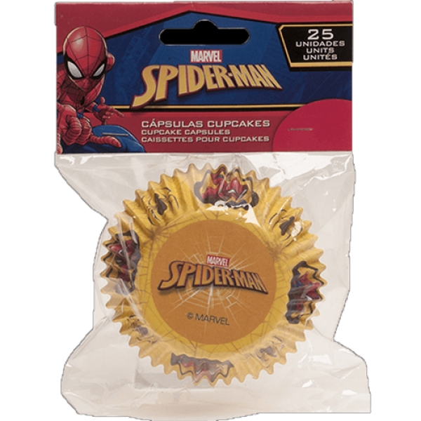 Muffinförmchen "Spiderman", 25 Stück