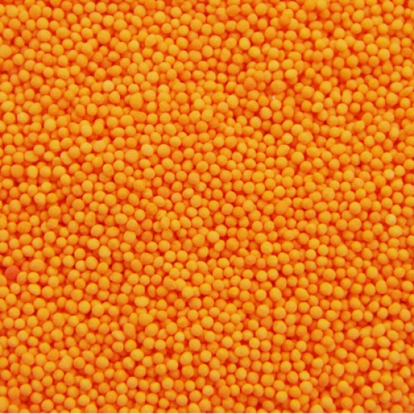 Zuckerperlen "Orange", Orange, 1,5 mm, 80 g, FunCakes