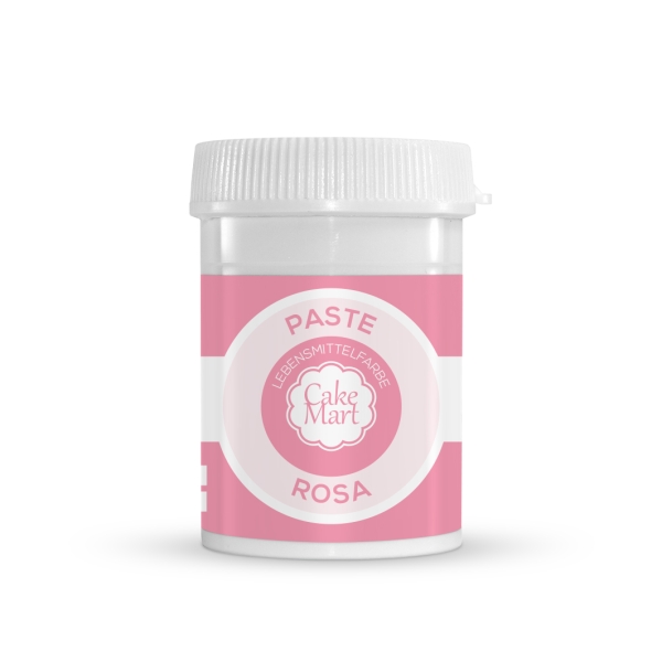 CAKE MART Lebensmittelfarbe Paste "Rosa", rose, 30 g
