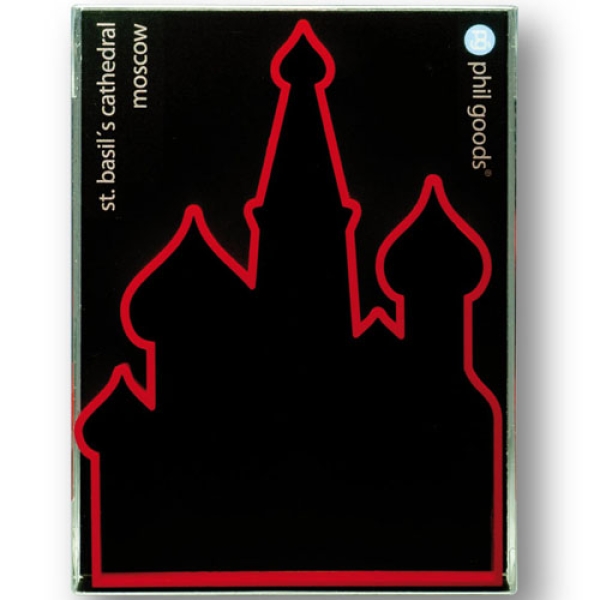 Plätzchen-Ausstechform "Moskau, Basilius", Rot