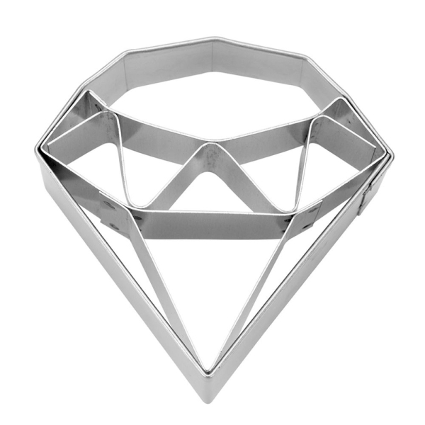 Plätzchen Ausstecher "Diamant", 5 cm