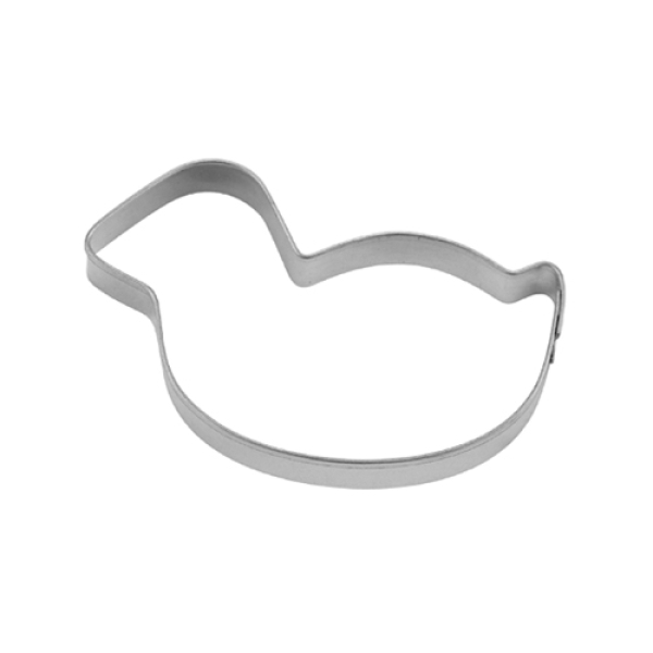 Plätzchen Ausstecher "Mini-Ente", 5,5 cm, Weißblech
