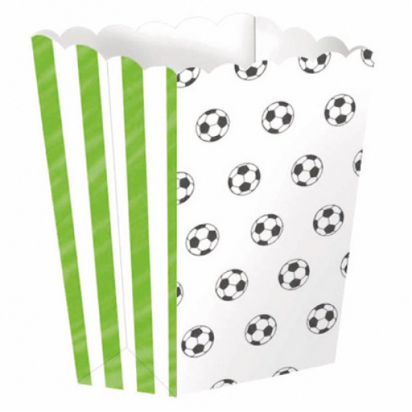 Popcorn-Boxen Fußball