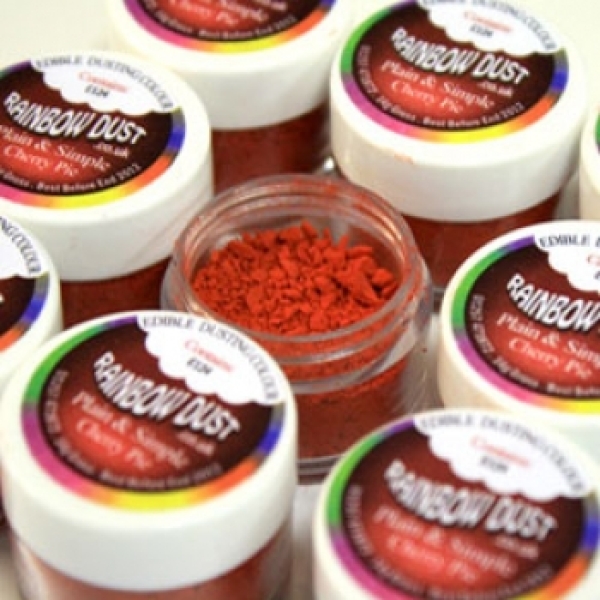 Rainbow Dust Lebensmittelfarbe Pulver "Cherry Pie", 2 g