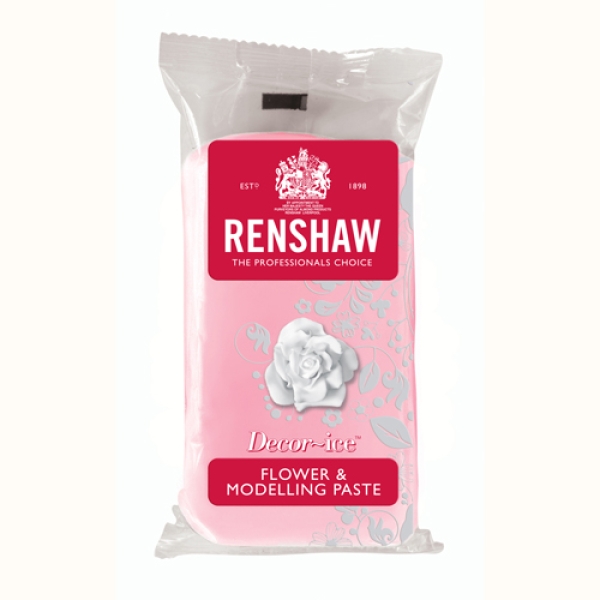 Renshaw Blütenpaste, Modellier Paste, Rose Pink, babypink, 250 g