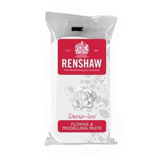 Renshaw Blütenpaste weiß, 250 g MHD Ende April 23