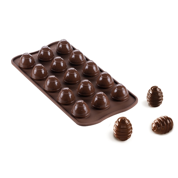 Silikomart Silikonform für Schokolade Spirale