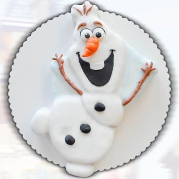Silikonbackform "Olaf"