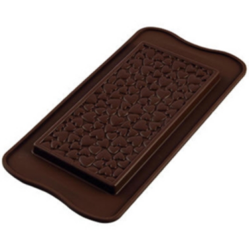 Silikomart Silikonform für Schokolade  "Herzen"