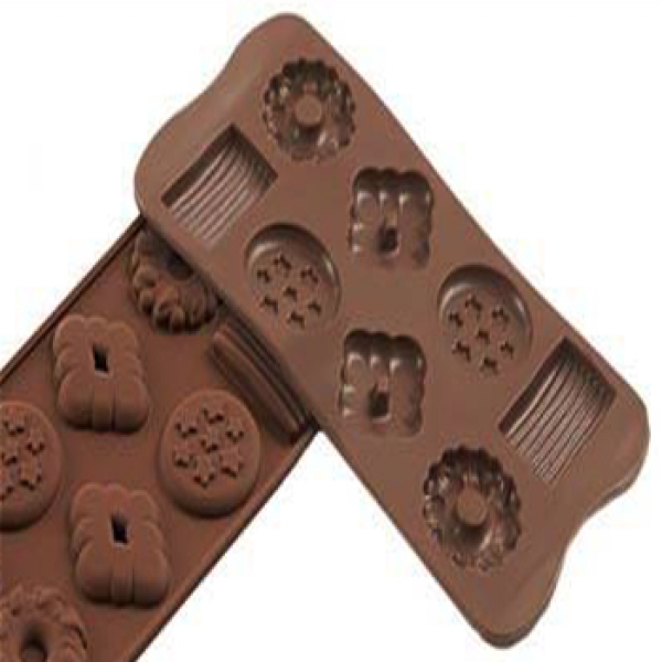 Silikomart Silikonform für Schokolade "Biscuit"