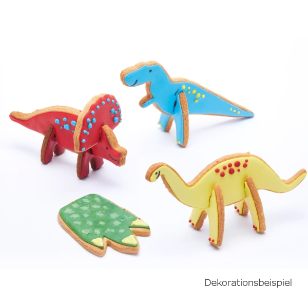 Ausstecher-Set Steh-Kekse Dinosaurier