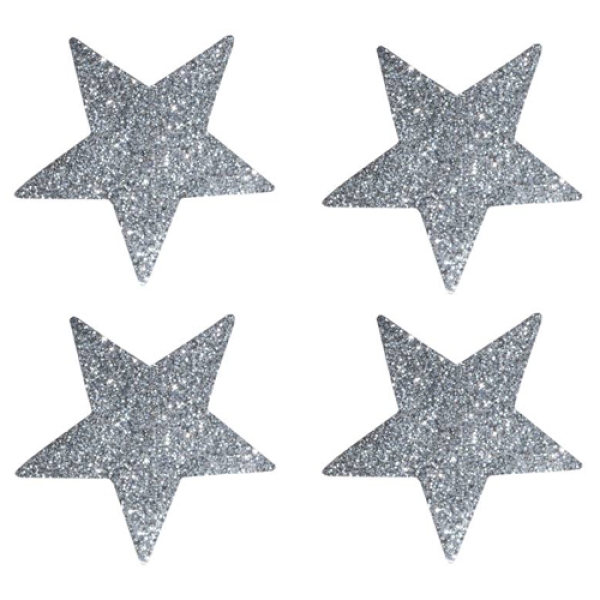 Sticker Sterne Silber