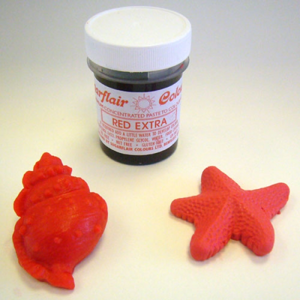 Sugarflair Lebensmittelfarbe Max Concentrated Rot 42 g