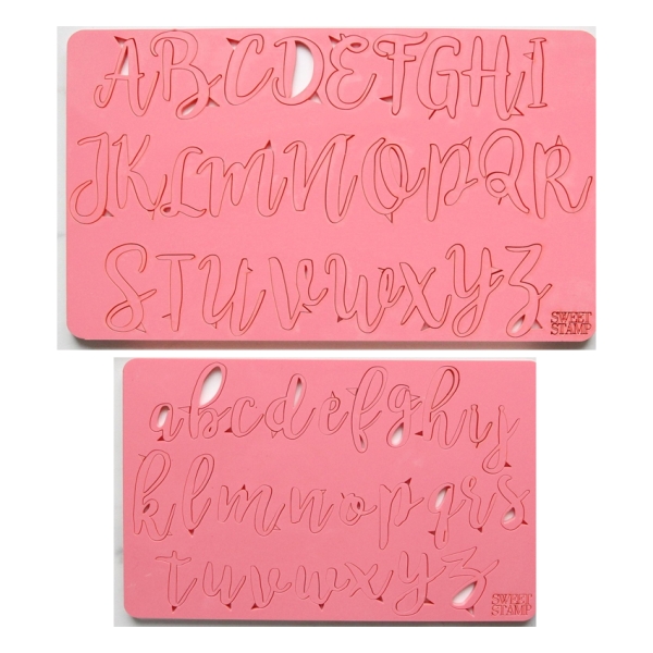 Sweet Stamp Stempel Groß- & Kleinbuchstaben Set 'Stylish'