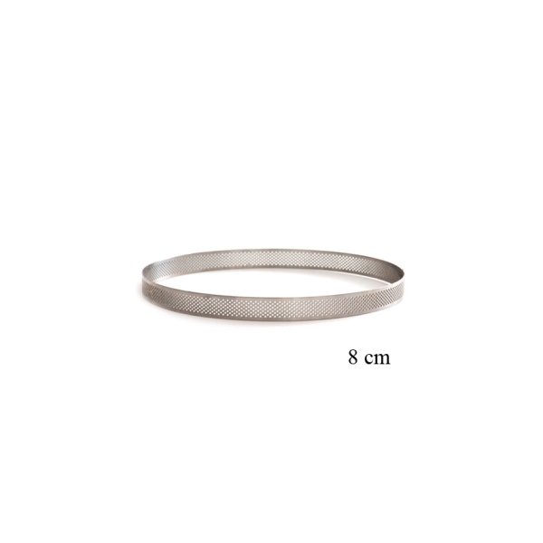 Tartelette-Ring gelocht 8 x 2 cm