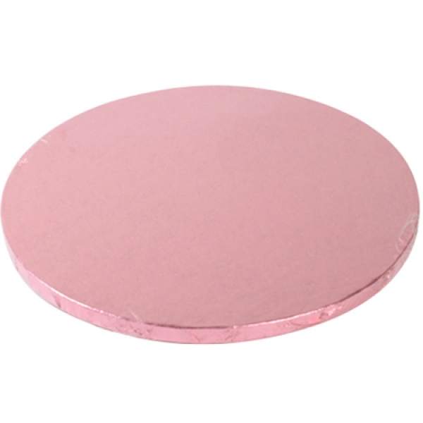 Cakeboard rund 30 cm babypink rosa