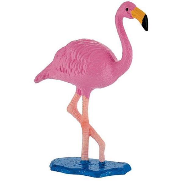 Tortenfigur "Flamingo", Pink, 7 cm
