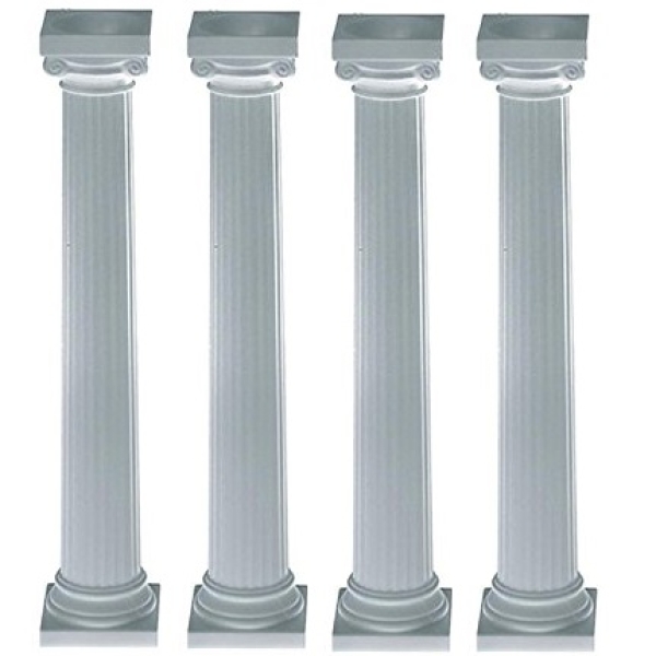 Griechische Tortensäulen 4 Stk. 7,5 cm