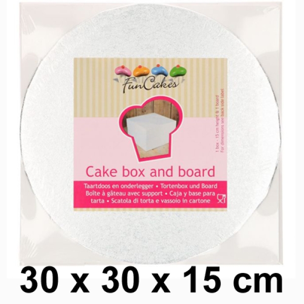 Tortenkarton & Cake Board, 30 x 30 cm, FunCakes