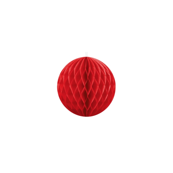 Wabenball, mini, rot 10 cm 