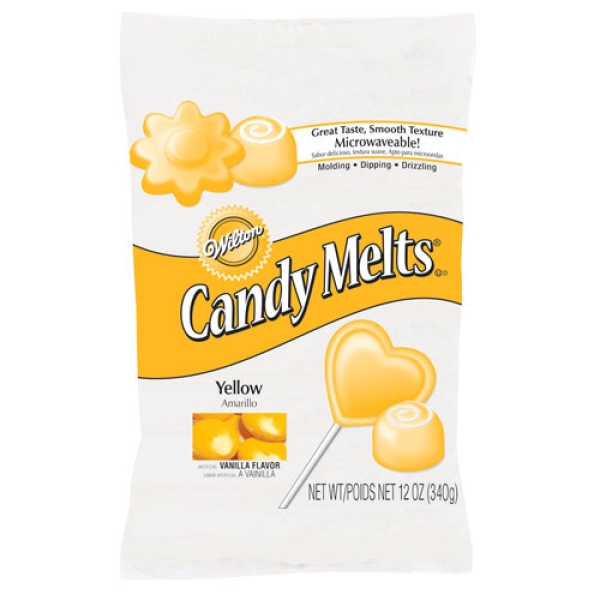 Wilton Candy Melts für 'Cake-Pops', gelb, 340 g