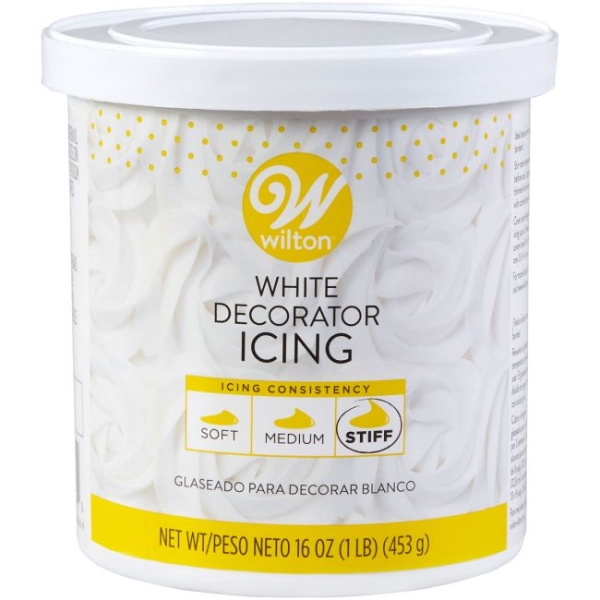 Wilton fertiges Cupcakes Icing weiß 450 g