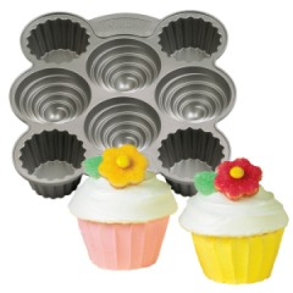 Wilton Backform für 4 gefüllte Cupcakes