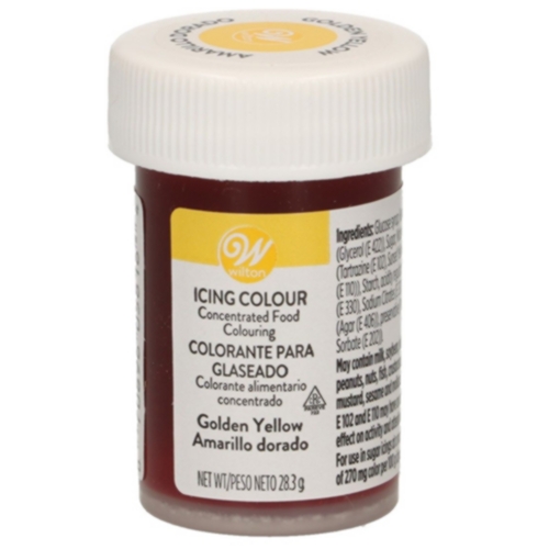 Wilton Lebensmittelfarbe, 28 g, "Golden Yellow", gelb