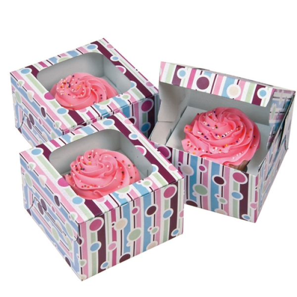Wilton Single Cupcake Boxen Set, 3 Stk.