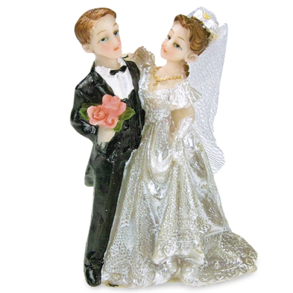 Wilton Tortendekoration  Figuren für Hochzeitstorte, plastik, 15 cm