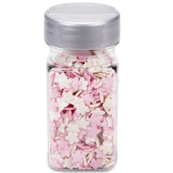 Sprinkles Blumen-Mix Rosa & Weiß Zuckerstreusel 45 g