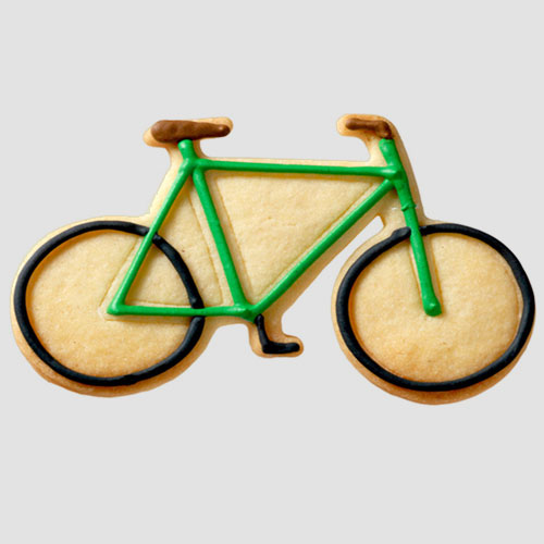 Ausstecher / Ausstechform "Fahrrad" für Kekse & Plätzchen