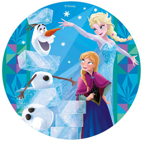 450 Anna und Olaf Tortenbild Tortenaufleger Disney Frozen Eiskönigin Elsa