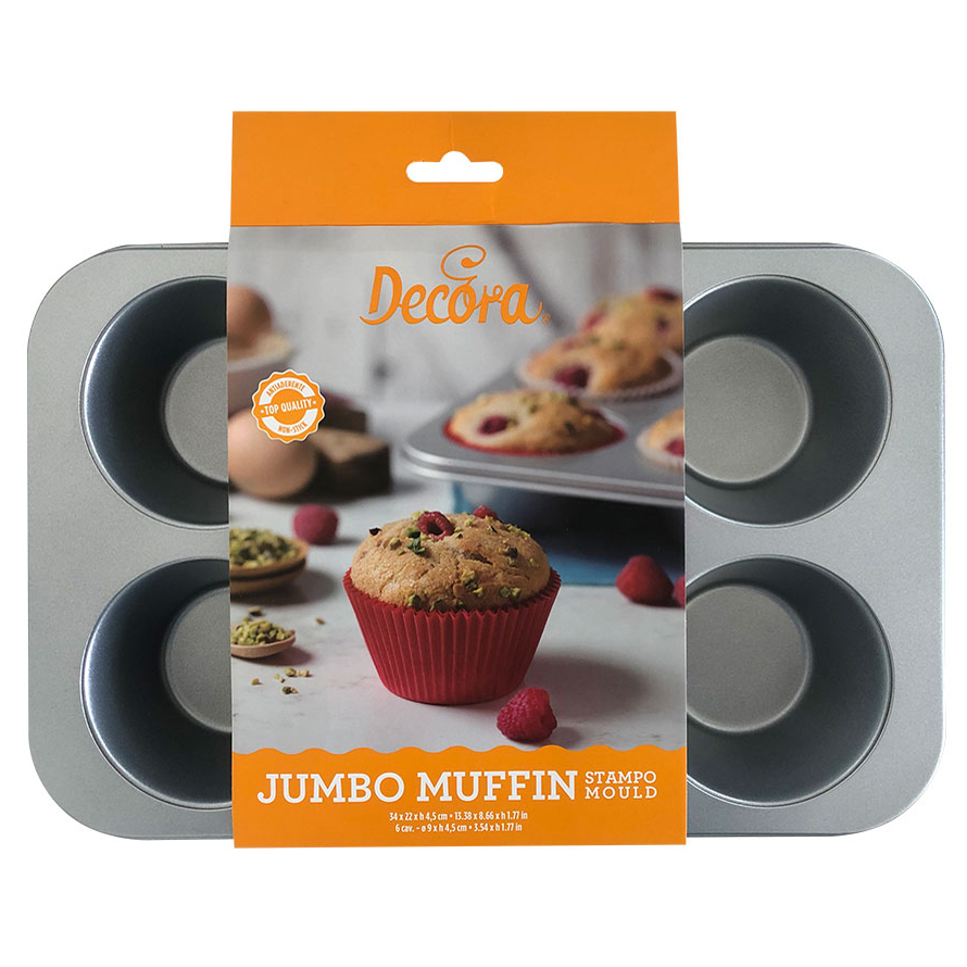 12 Große Silikon Muffin Pudding Form Cupcake Backen Tablett Backblech NEW 