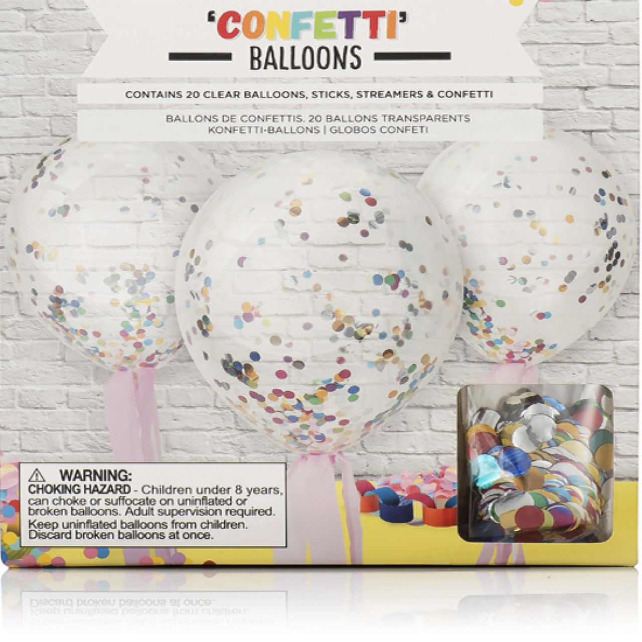 Verpackung Luftballons Set