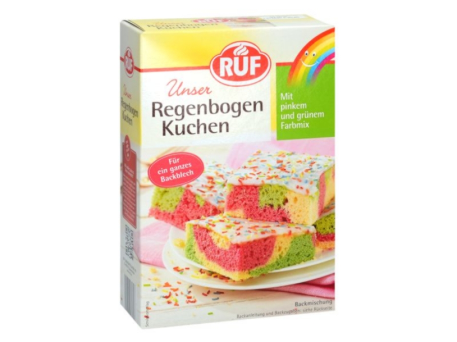 RUF Regenbogen Kuchen 840g
